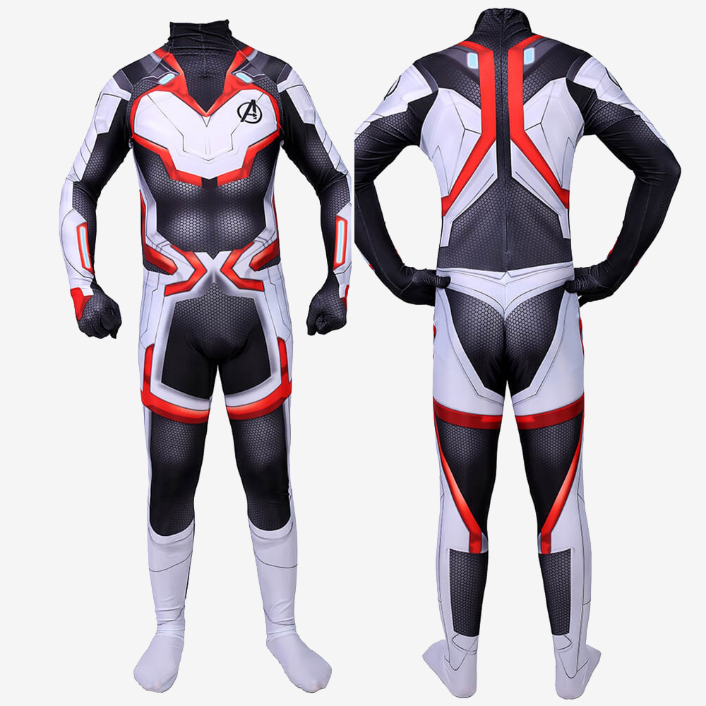 Avengers Endgame Quantum Realm Cosplay Costume Jumpsuit For Kids Adult Unibuy