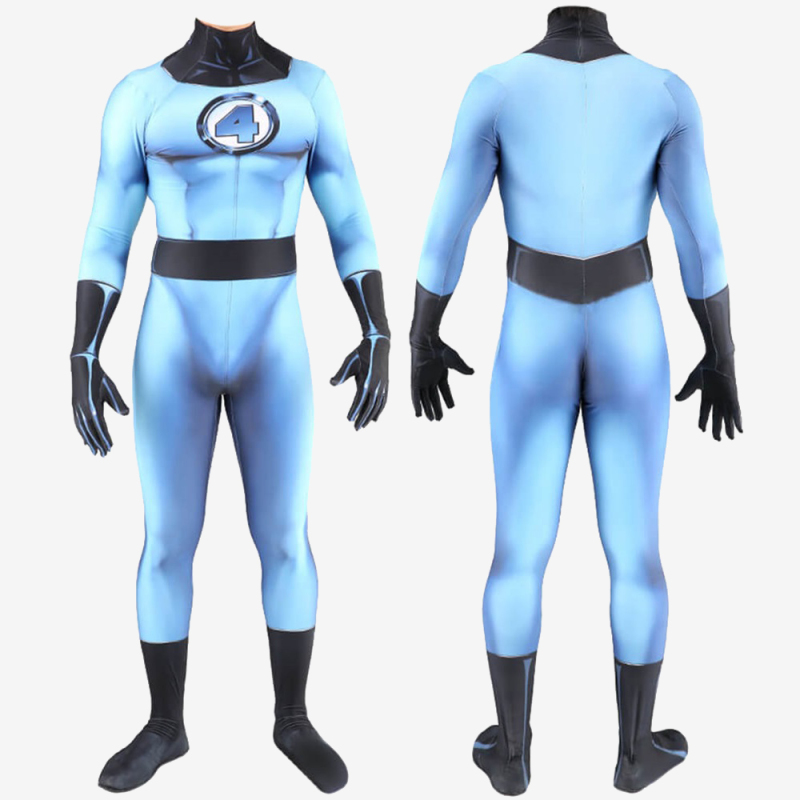 The Fantastic 4 Cosplay Outfits Jumpsuit For Kids Men Adult Unibuy