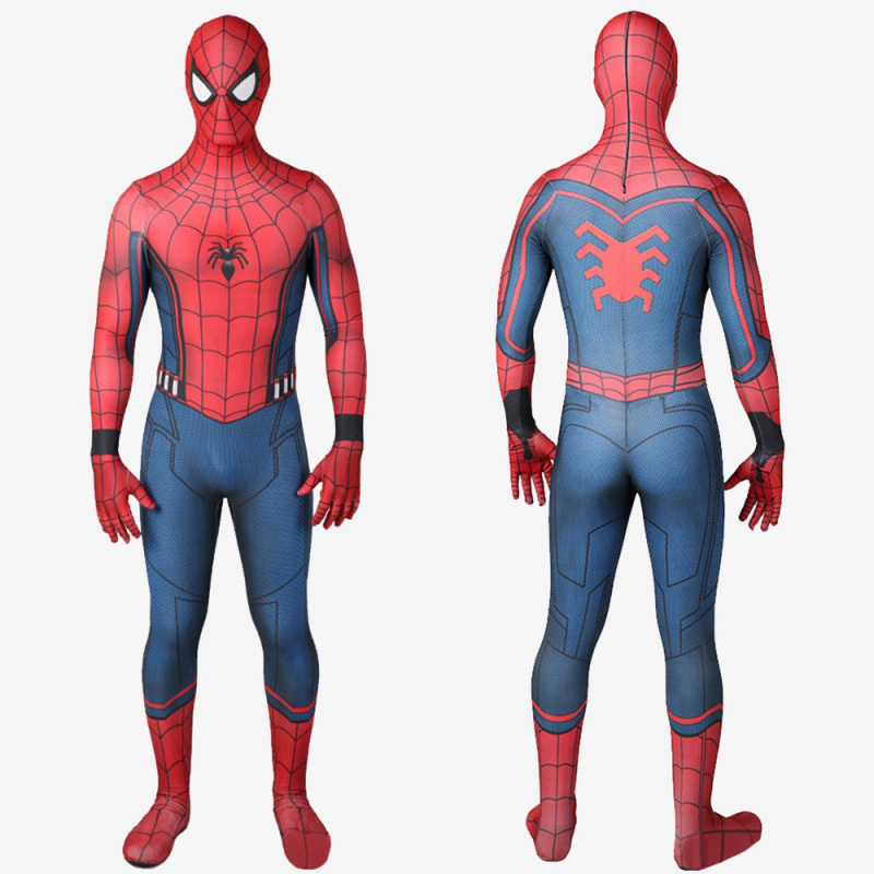 Captain America Civil War Spider-Man Homecoming Costume Cosplay Suit Unibuy