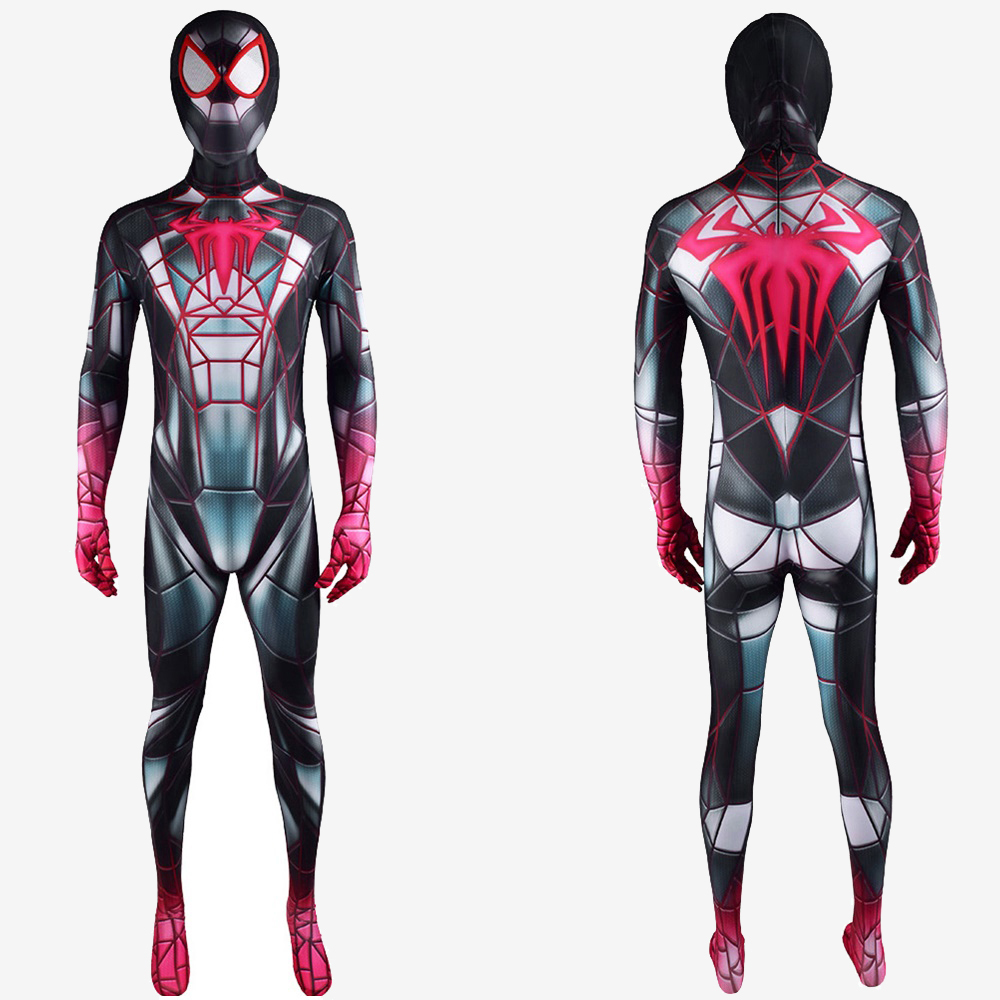 Spider-Man PS5 Miles Morales Costume Cosplay Programmable Matter Suit Unibuy