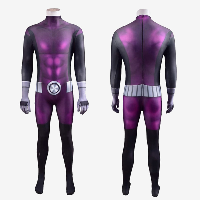 Anime Teen Titans Beastboy Costume Cosplay Suit Unibuy