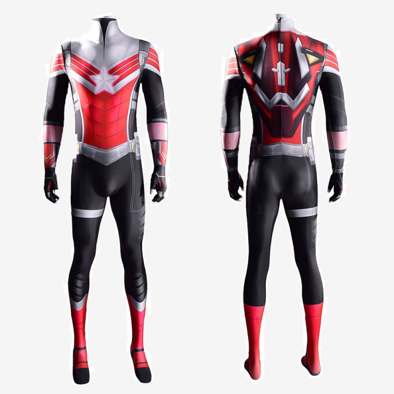 The Falcon and the Winter Soldier Sam Wilson Costume Cosplay Jumpsuit Bodysuit Unibuy