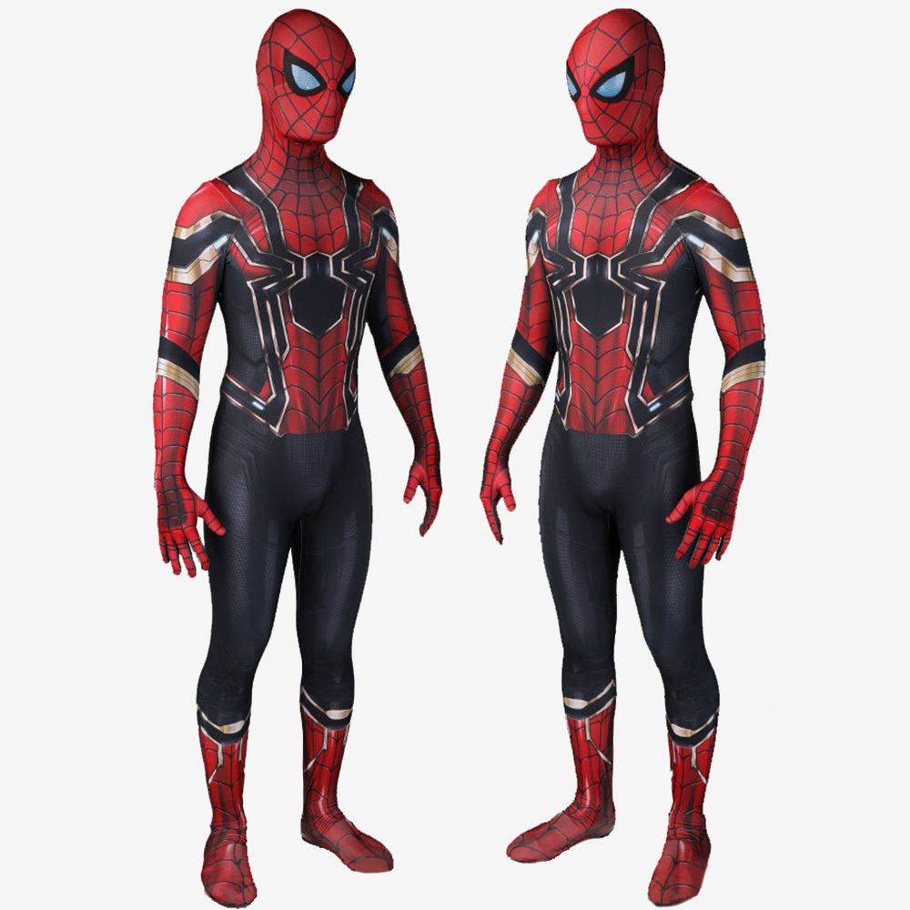 Avengers Spider-Man Iron Spider Suit Costume Cosplay Jumpsuit Bodysuit Unibuy