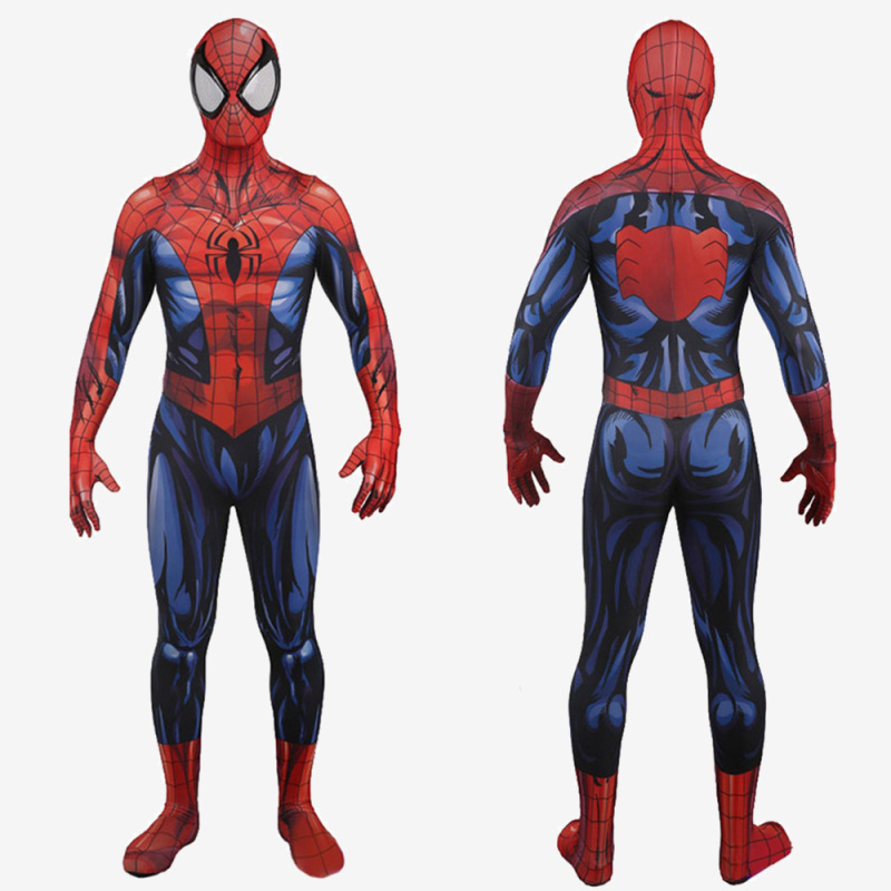 Ultimate Spider-Man Costume Cosplay Suit Comic Ver 1 Unibuy