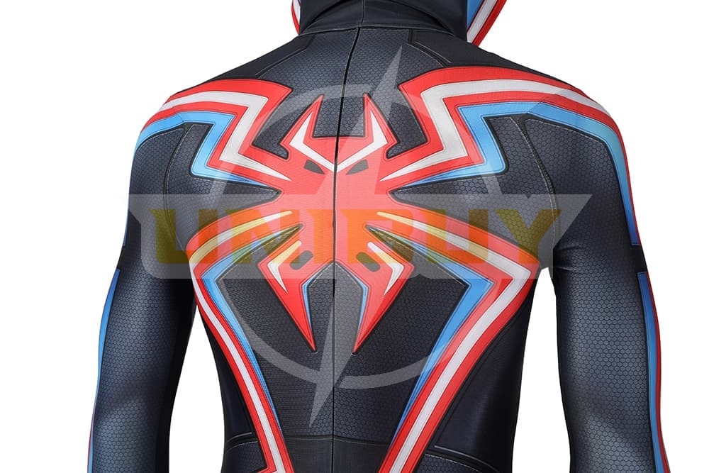 Spider-Man PS5 Costume Cosplay Miles Morales 2099 Suit Unibuy