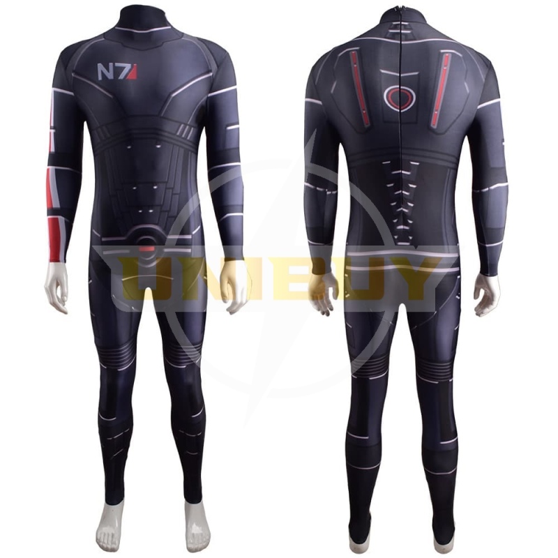 Mass Effect 3 Commander Shepard Costume Cosplay Suit Unibuy