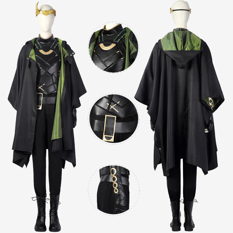 Lady Loki Sylvie Female Cosplay Suit Costume Ver 1 Unibuy