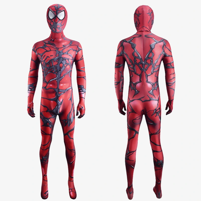 Venom 2 Carnage Spider-Man Jumpsuit Halloween Costume Cosplay Suit For Kids Adult Unibuy