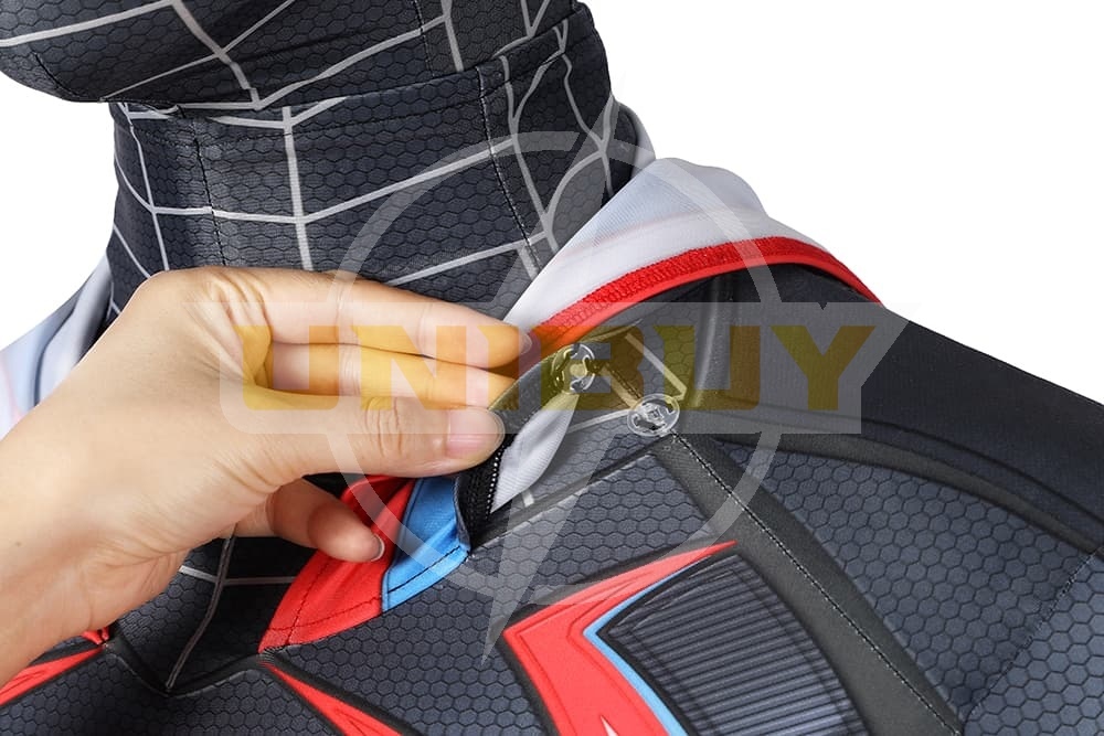 Spider-Man PS5 Costume Cosplay Miles Morales 2099 Suit Unibuy