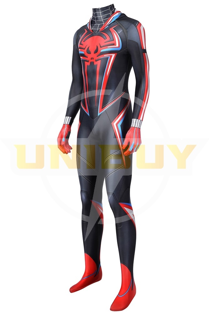 Spider-Man PS5 Costume Cosplay Miles Morales 2099 Suit Unibuy