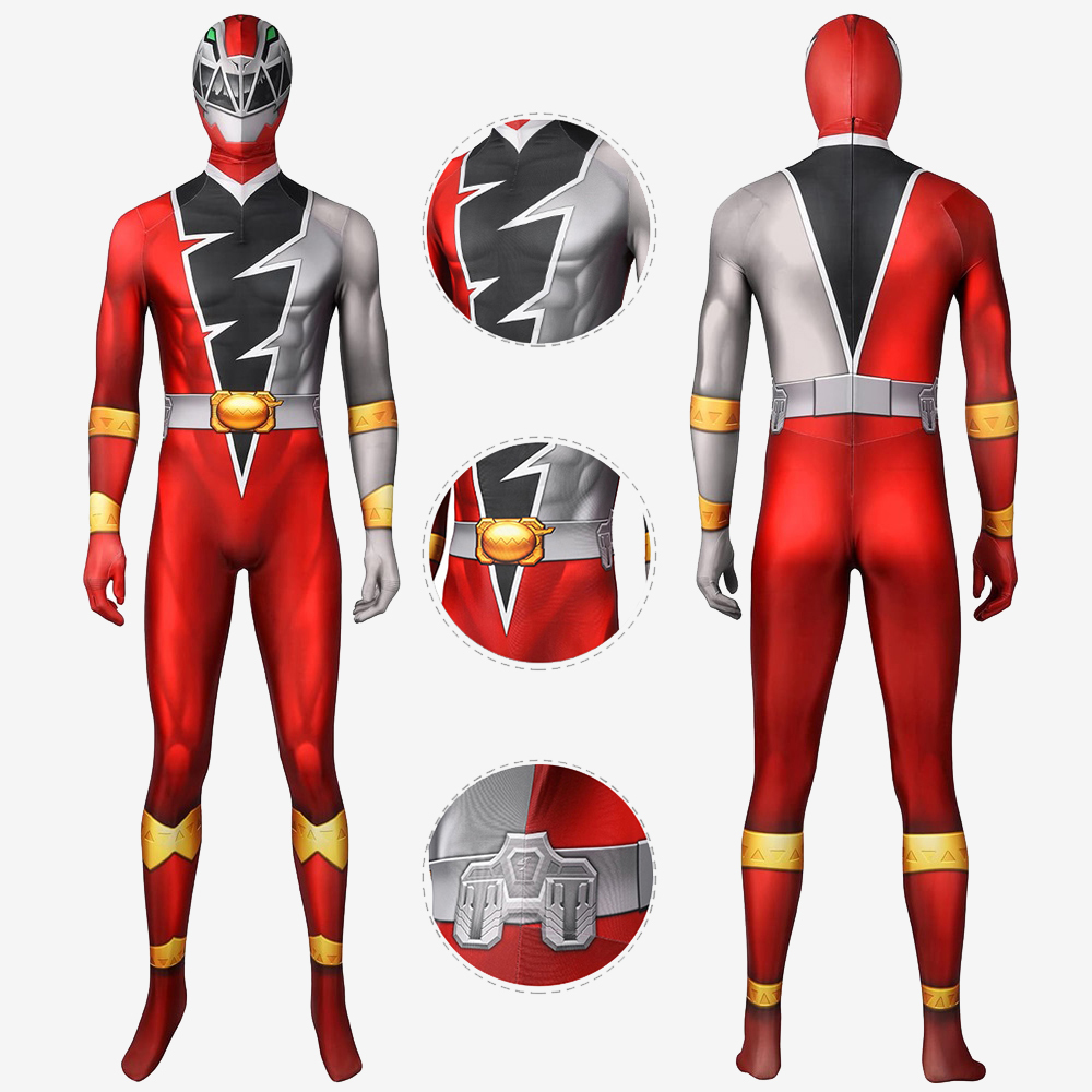 Kishiryu Sentai Ryusoulger Ryusou Red Costume Cosplay Suit Unibuy