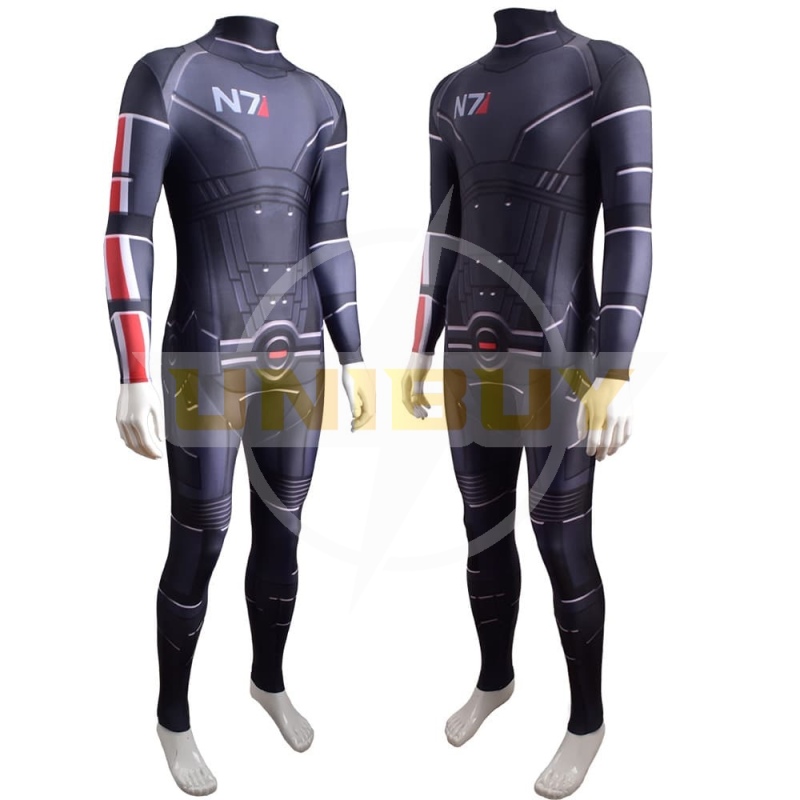 Mass Effect 3 Commander Shepard Costume Cosplay Suit Unibuy