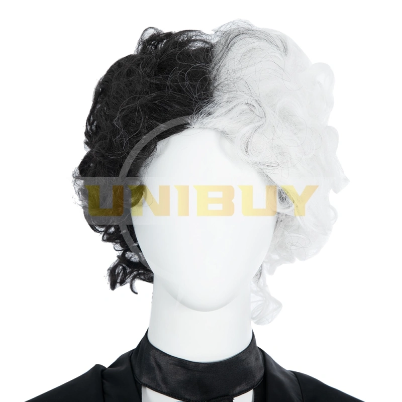 Cruella Cosplay Wigs Prop Ver.3 Unibuy