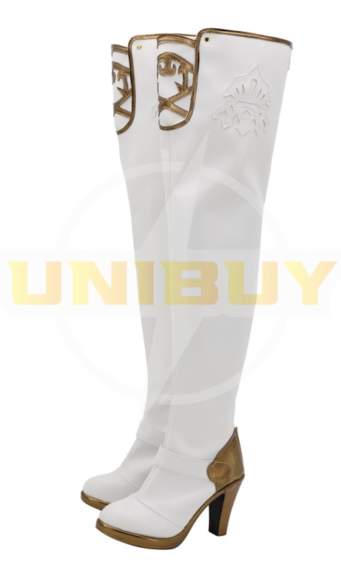 NieR:Automata Commander White Shoes Cosplay Women Boots Unibuy