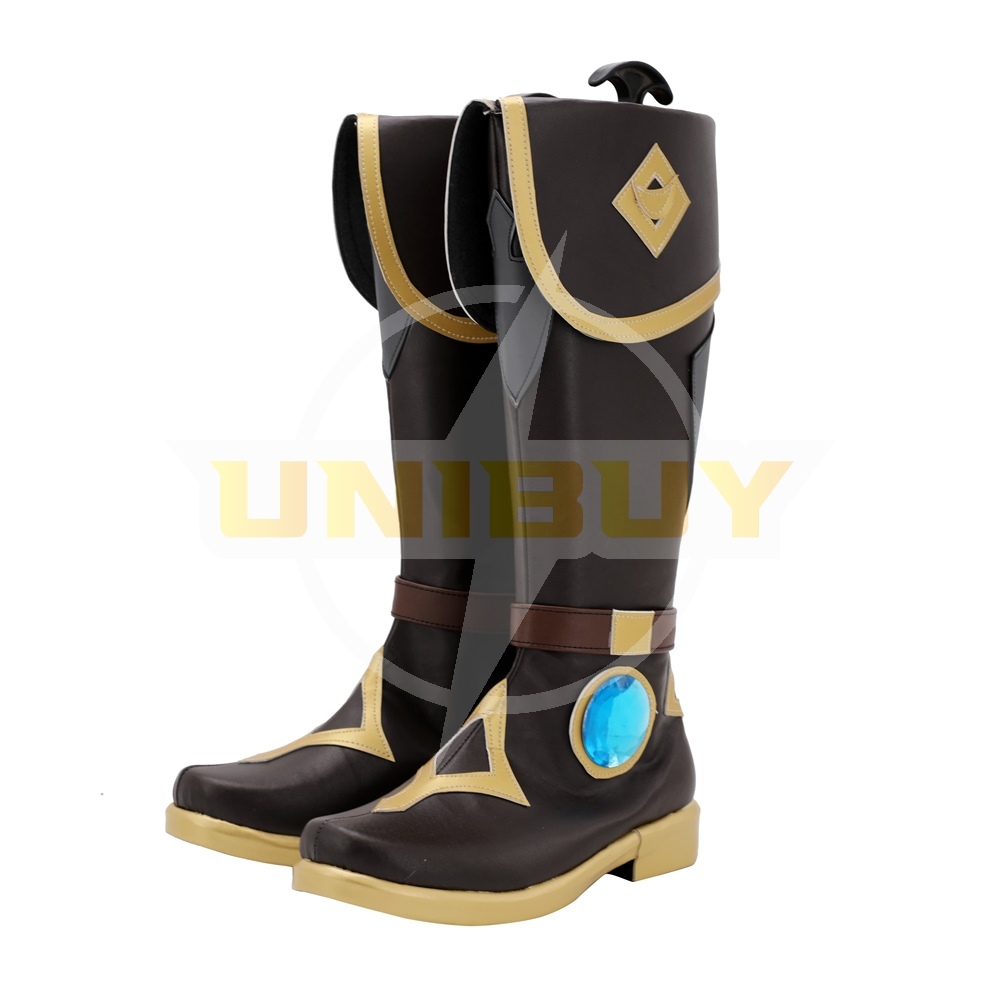 Genshin Impact Kaeya Shoes Cosplay Men Boots Unibuy