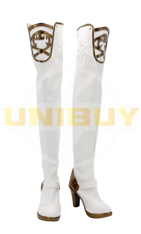 NieR:Automata Commander White Shoes Cosplay Women Boots Unibuy