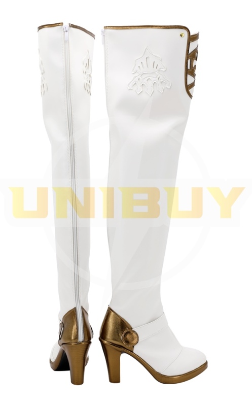 NieR:Automata Commander White Shoes Cosplay Women Boots Unibuy