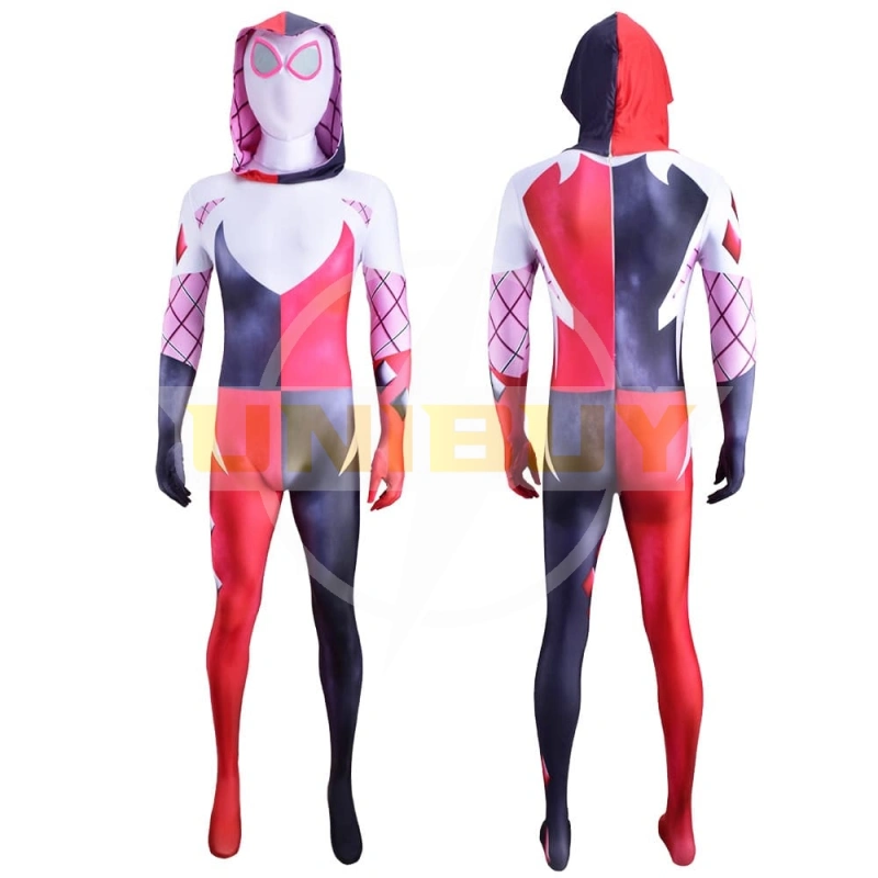 Harley Quinn Spider Gwen Crossover Cosplay Costume For Kids Adult Unibuy