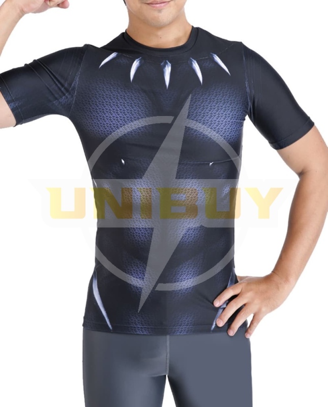 Avengers Black Panther Costume Cosplay Suit T'Challa For Kids Adult Unibuy