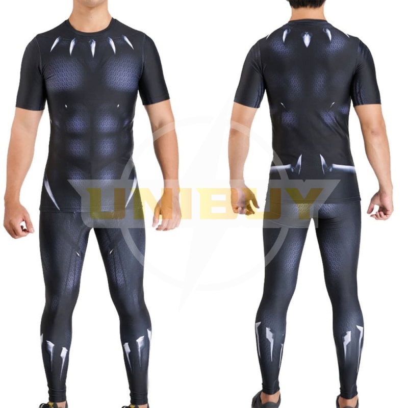 Avengers Black Panther Costume Cosplay Suit T'Challa For Kids Adult Unibuy