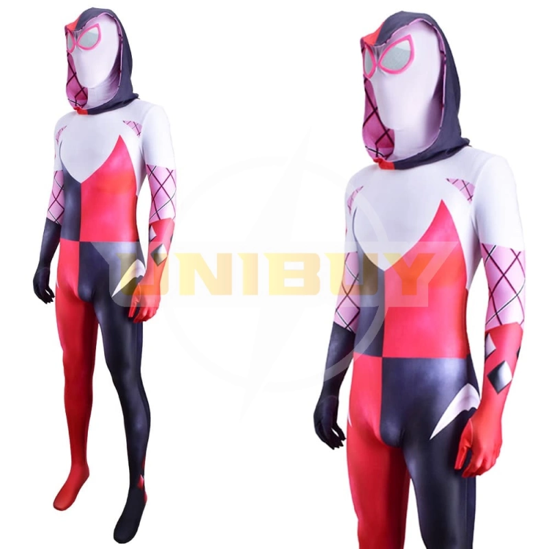 Harley Quinn Spider Gwen Crossover Cosplay Costume For Kids Adult Unibuy