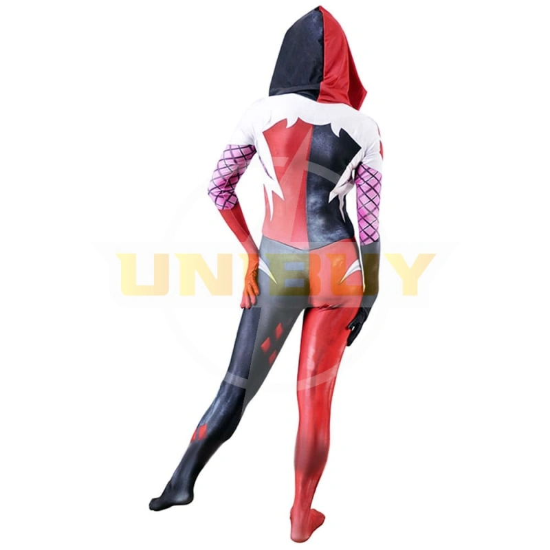 Harley Quinn Spider Gwen Crossover Cosplay Costume For Kids Adult Unibuy