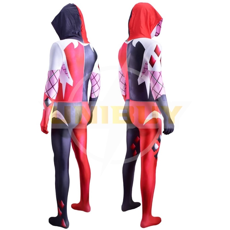 Harley Quinn Spider Gwen Crossover Cosplay Costume For Kids Adult Unibuy