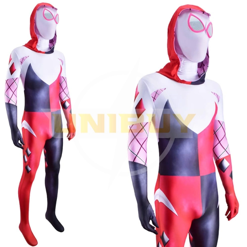 Harley Quinn Spider Gwen Crossover Cosplay Costume For Kids Adult Unibuy