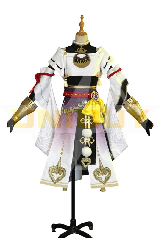 Genshin Impact Kujou Sara Costume Cosplay Dress Unibuy