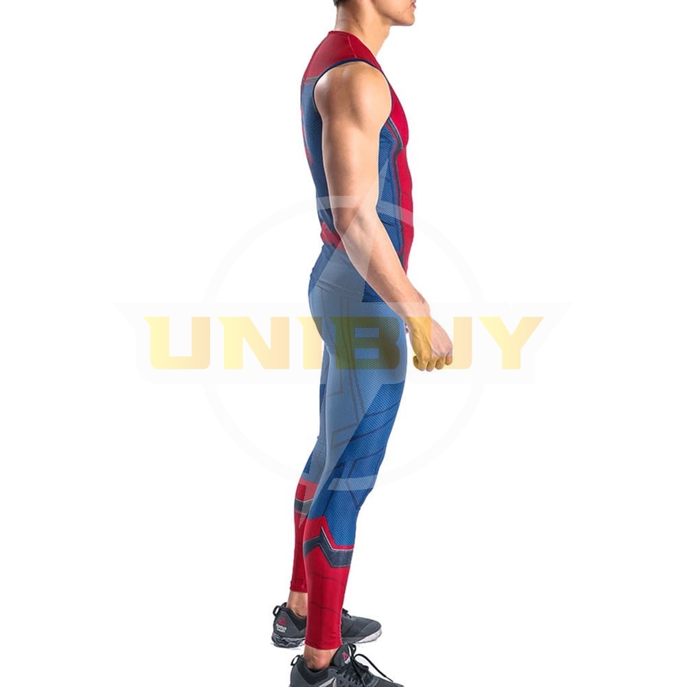 Spider-Man: Homecoming Costume Cosplay Sport Running Suit For Kids Adult Unibuy