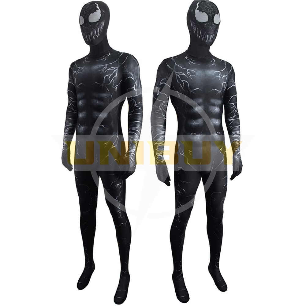 Venom Costume Cosplay Eddie Brock Jumpsuit For Kids Adult Unibuy