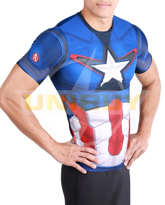 Captain America Costume Cosplay Avengers Endgame Suit For Kids Adult Unibuy