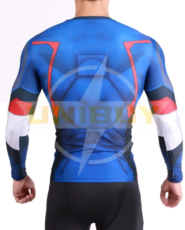 Captain America Costume Cosplay Avengers Endgame Suit For Kids Adult Unibuy