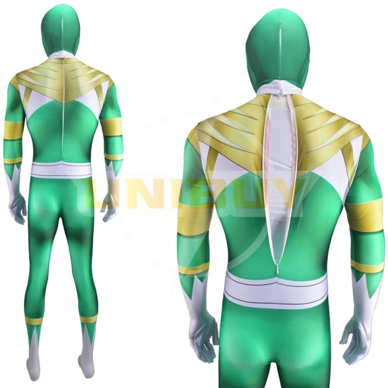 Mighty Morphin Power Rangers Green Ranger Jumpsuit For Kids Adult Unibuy