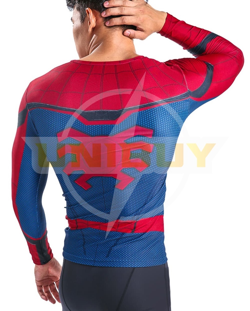 Spider-Man: Homecoming Costume Cosplay Sport Running Long Sleeve Suit For Kids Adult Unibuy