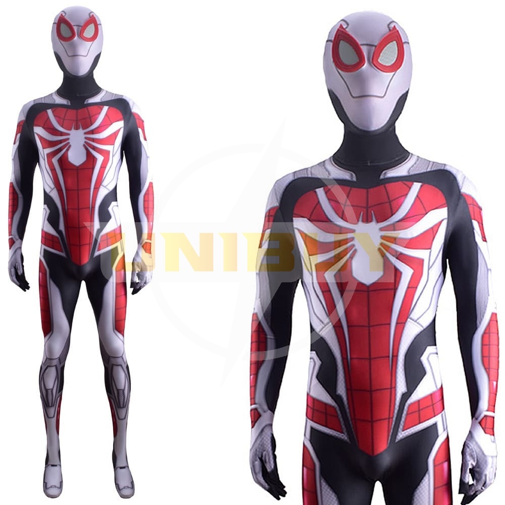 Spider-Man PS5 Remastered Costume Cosplay Costume Armored Advanced Suit Unibuy