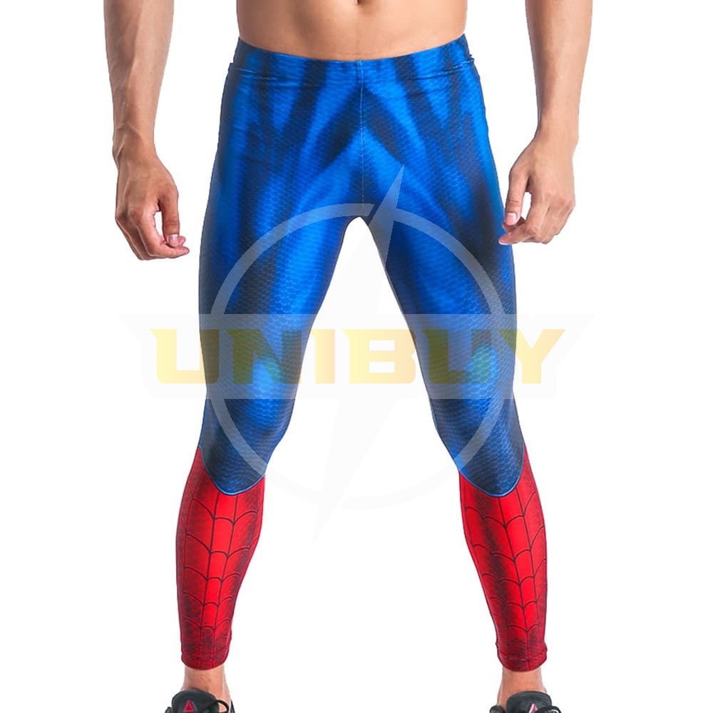 The Amazing Spider-Man Costume Cosplay Sport Running Short Sleeve Suit For Kids Adult Unibuy