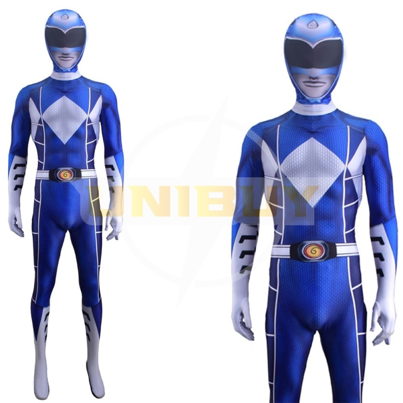 Mighty Morphin Power Rangers Blue Ranger Jumpsuit For Kids Adult Unibuy