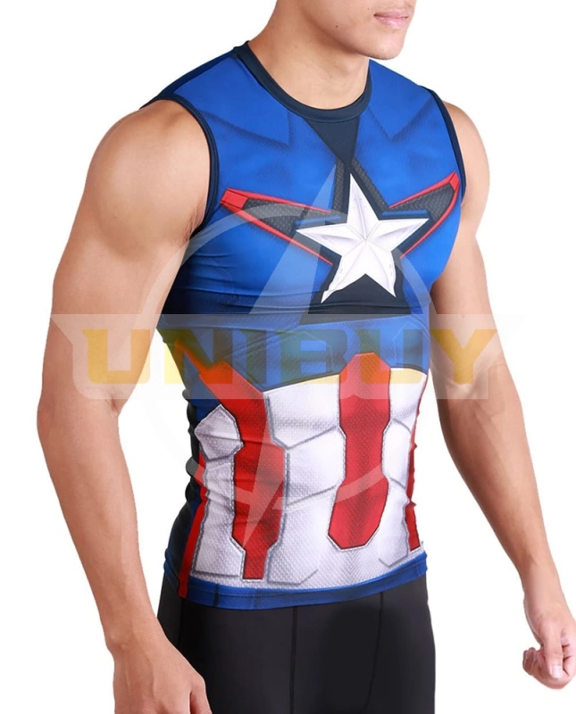 Captain America Costume Cosplay Avengers Endgame Suit For Kids Adult Unibuy