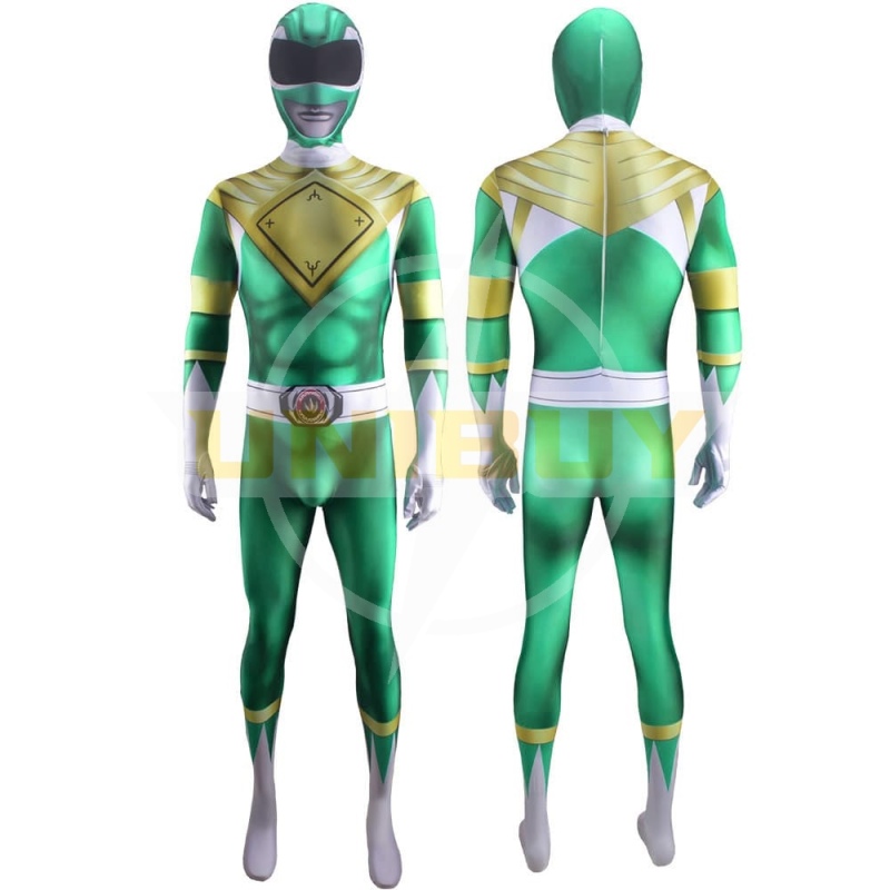 Mighty Morphin Power Rangers Green Ranger Jumpsuit For Kids Adult Unibuy