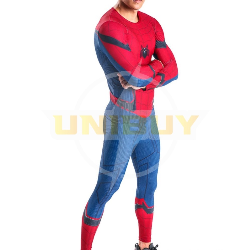 Spider-Man: Homecoming Costume Cosplay Sport Running Long Sleeve Suit For Kids Adult Unibuy