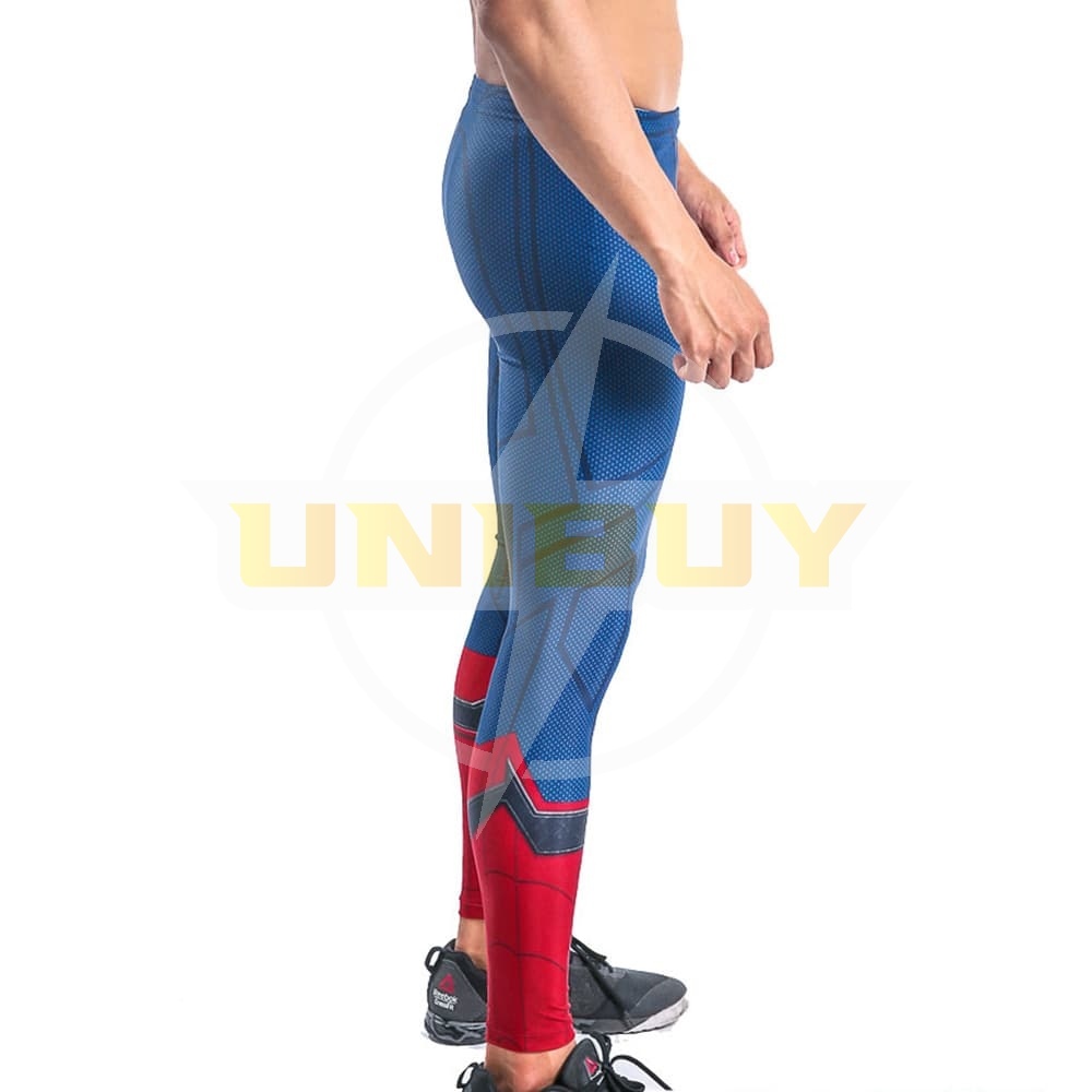 Spider-Man: Homecoming Costume Cosplay Sport Running Short Sleeve Suit For Kids Adult Unibuy