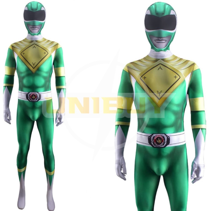 Mighty Morphin Power Rangers Green Ranger Jumpsuit For Kids Adult Unibuy