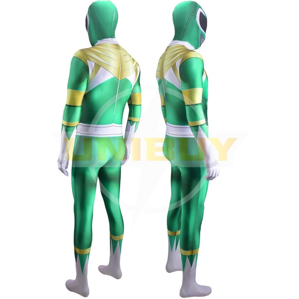 Mighty Morphin Power Rangers Green Ranger Jumpsuit For Kids Adult Unibuy