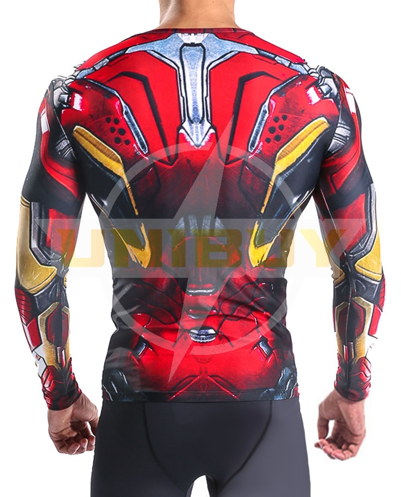 Avengers Iron Man Suit Costume Cosplay Sport Jumpsuit Bodysuit For Kids Adult Unibuy