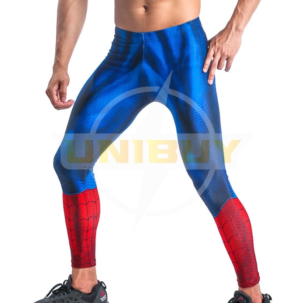 The Amazing Spider-Man Costume Cosplay Sport Running Short Sleeve Suit For Kids Adult Unibuy