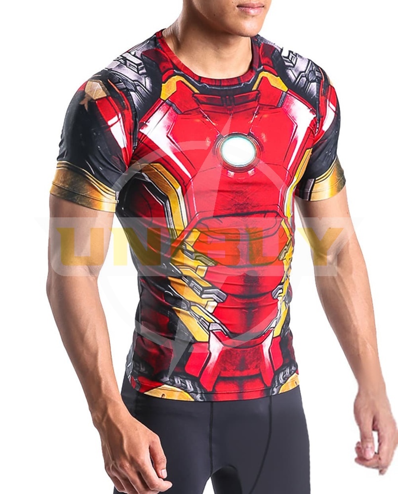 Avengers Iron Man Suit Costume Cosplay Sport Jumpsuit Bodysuit For Kids Adult Unibuy