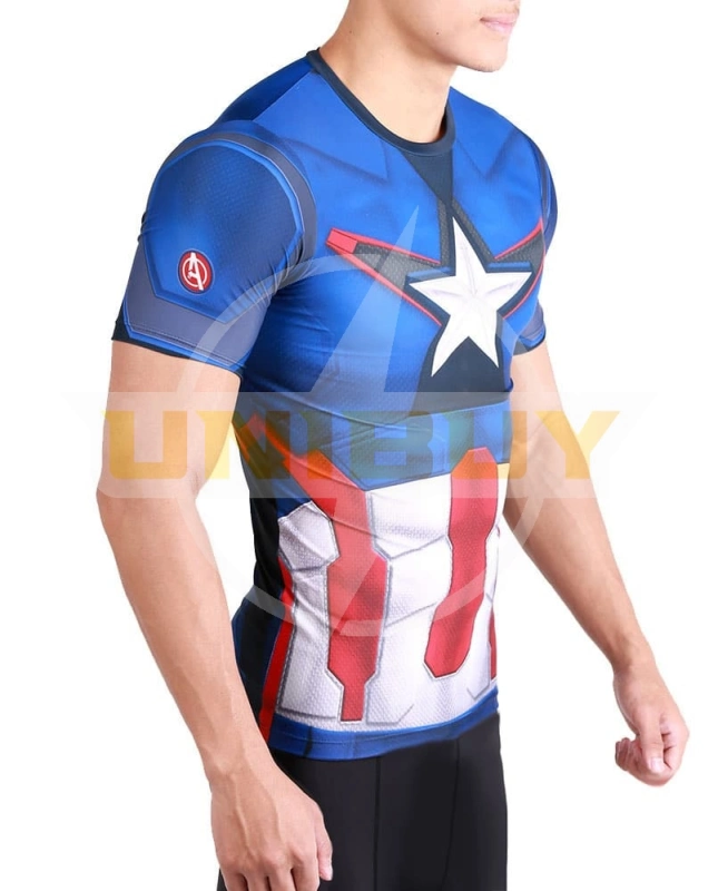 Captain America Costume Cosplay Avengers Endgame Suit For Kids Adult Unibuy