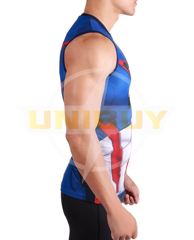 Captain America Costume Cosplay Avengers Endgame Suit For Kids Adult Unibuy