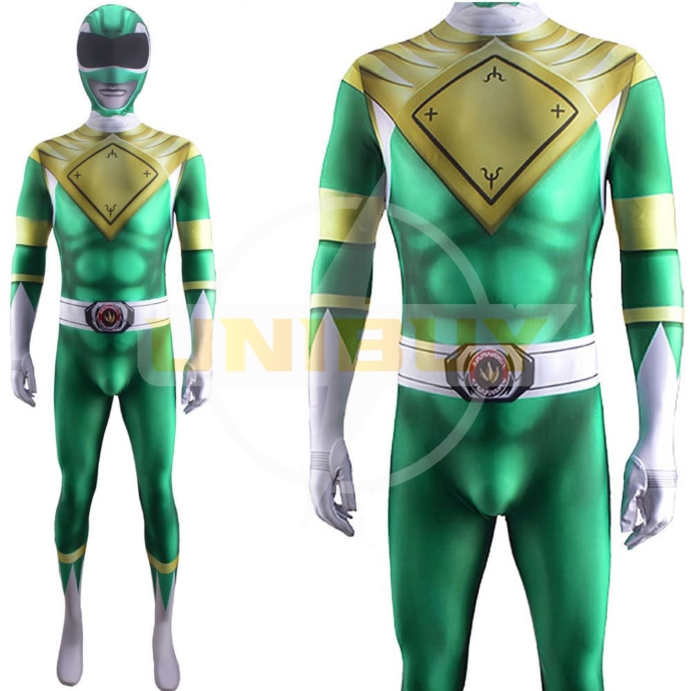 Mighty Morphin Power Rangers Green Ranger Jumpsuit For Kids Adult Unibuy